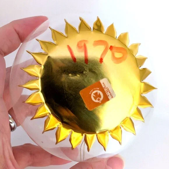 Vintage Resl Lenz Western Germany Foil Spinner Bird Ornament Rare